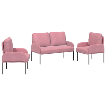 Set divani 3 pcs Rosa 115 x 56 x 80 cm Legno compensato | homemem39