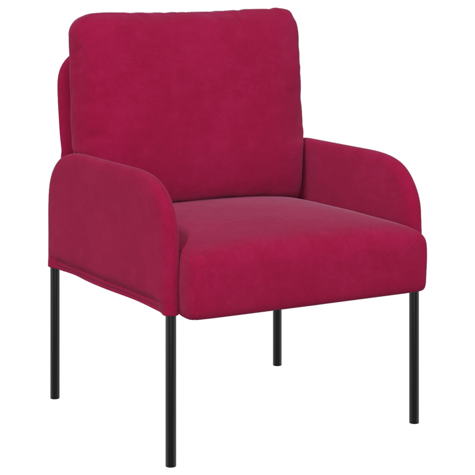 Set divani 3 pcs Rosso Vino 115 x 56 x 80 cm Legno compensato | homemem39