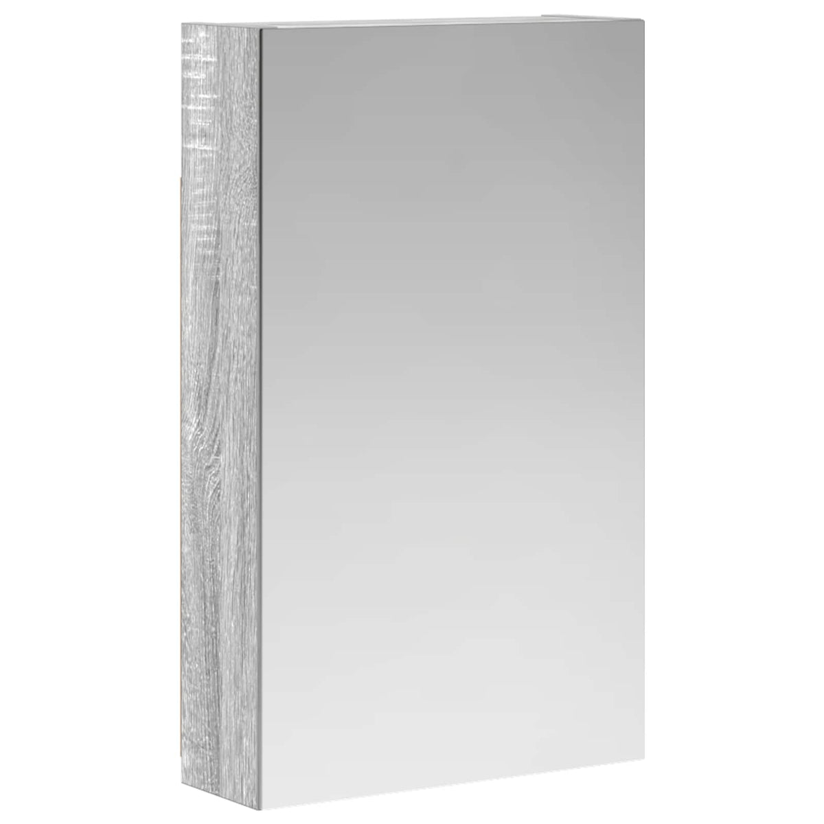 Mobiletto per specchio da bagno Grigio Sonoma 30 x 10,5 x 50 cm | homemem39