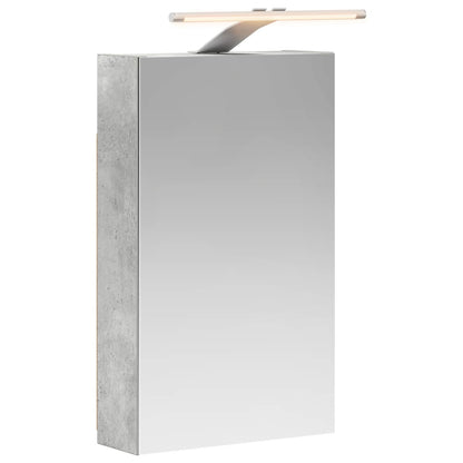 Mobiletto per specchio da bagno Grigio cemento | homemem39