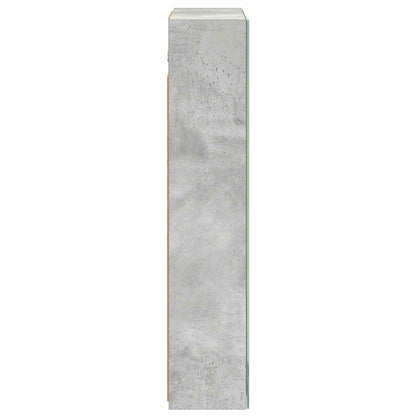 Mobiletto per specchio da bagno Grigio cemento | homemem39