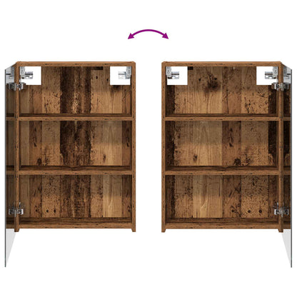 Mobiletto per specchio da bagno Legno vecchio 50 x 14,5 x 70 cm | homemem39