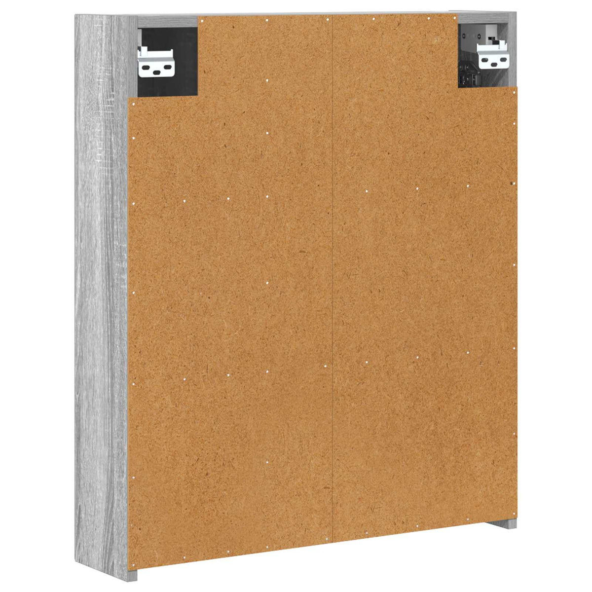 Mobiletto per specchio da bagno Grigio Sonoma 60 x 14,5 x 70 cm | homemem39