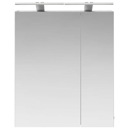 Mobiletto per specchio da bagno Grigio Sonoma 60 x 14,5 x 70 cm | homemem39