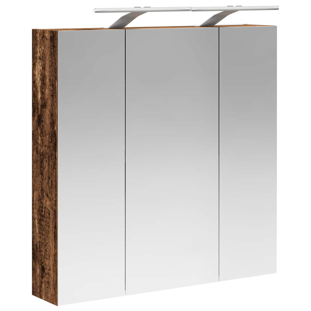 Mobiletto per specchio da bagno Legno vecchio 70 x 14,5 x 70 cm