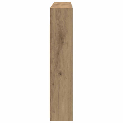 Mobiletto per specchio da bagno con porta Rovere Artigianale | homemem39