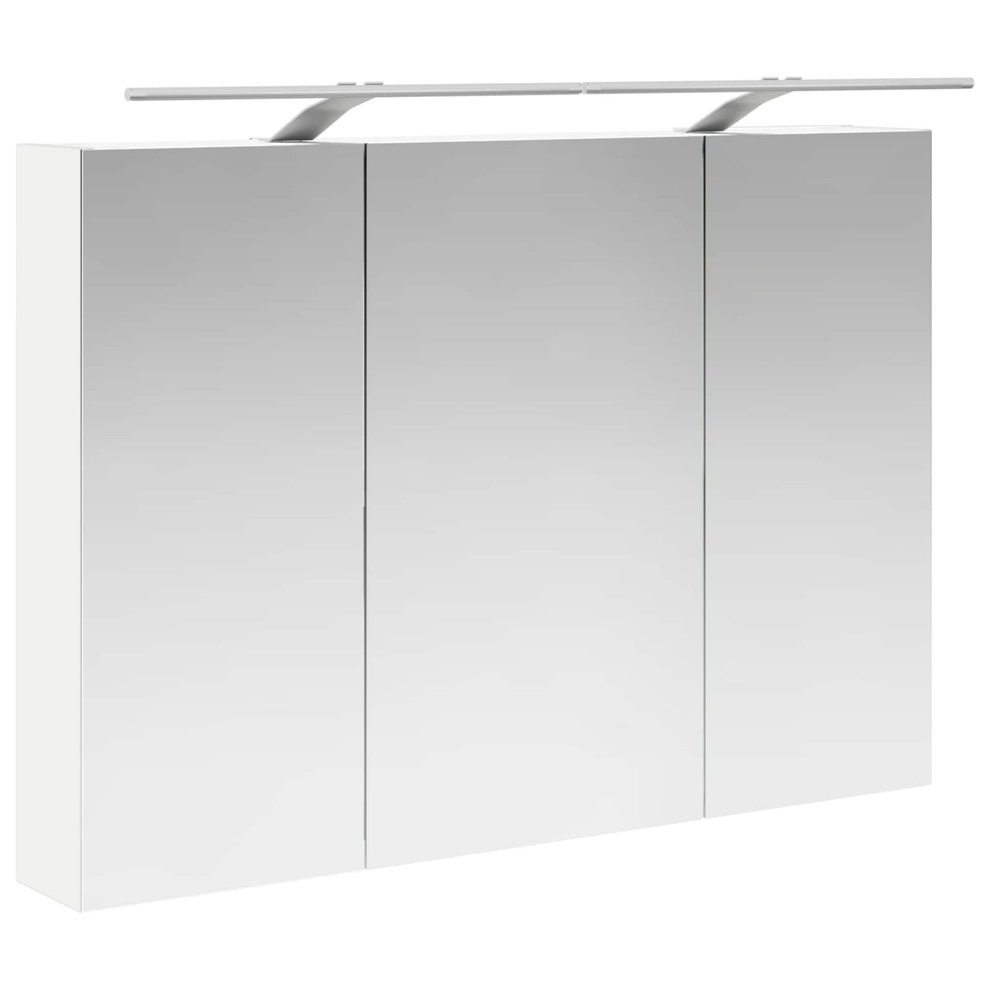 Mobiletto per specchio da bagno Bianco 100 x 14,5 x 70 cm | homemem39