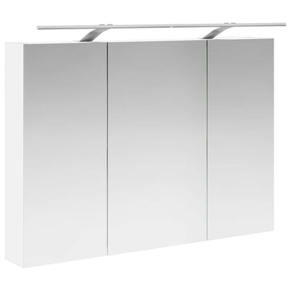 Mobiletto per specchio da bagno Bianco 100 x 14,5 x 70 cm | homemem39