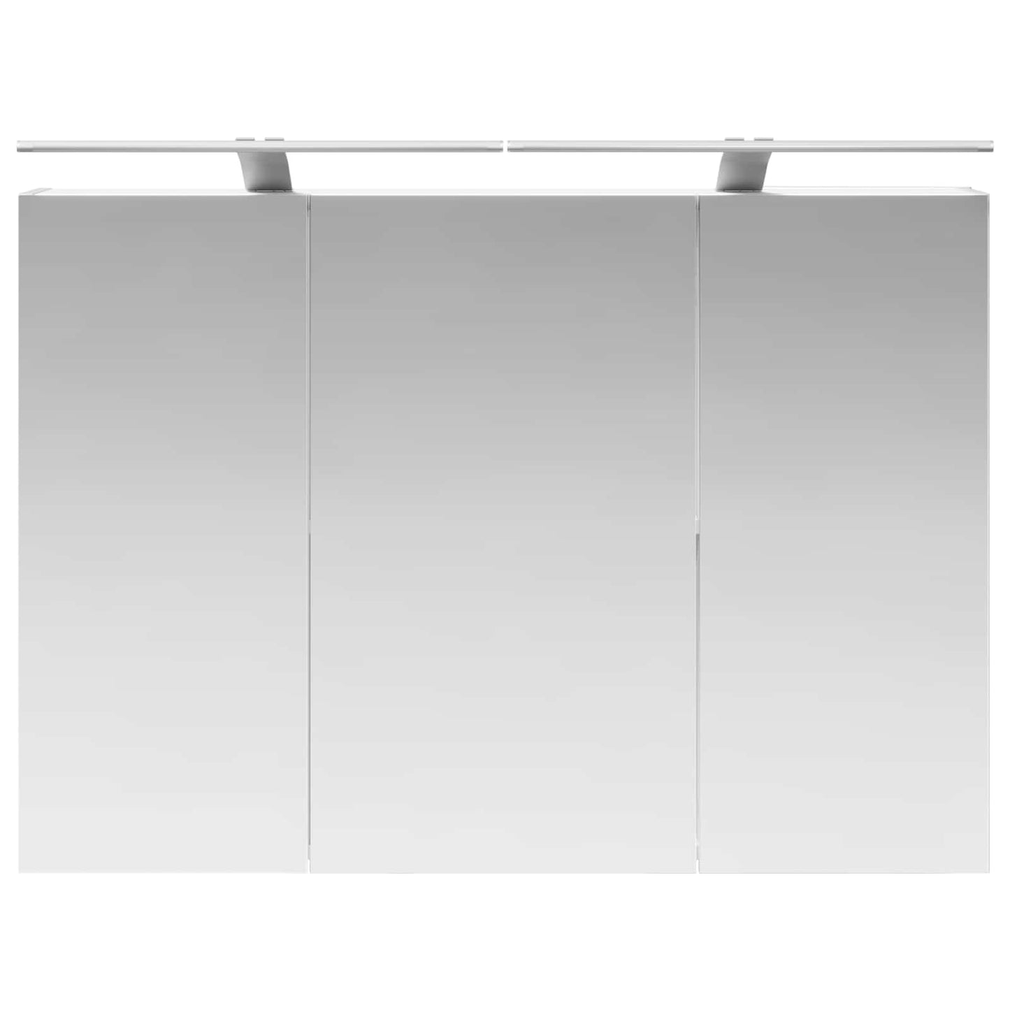 Mobiletto per specchio da bagno Bianco 100 x 14,5 x 70 cm | homemem39