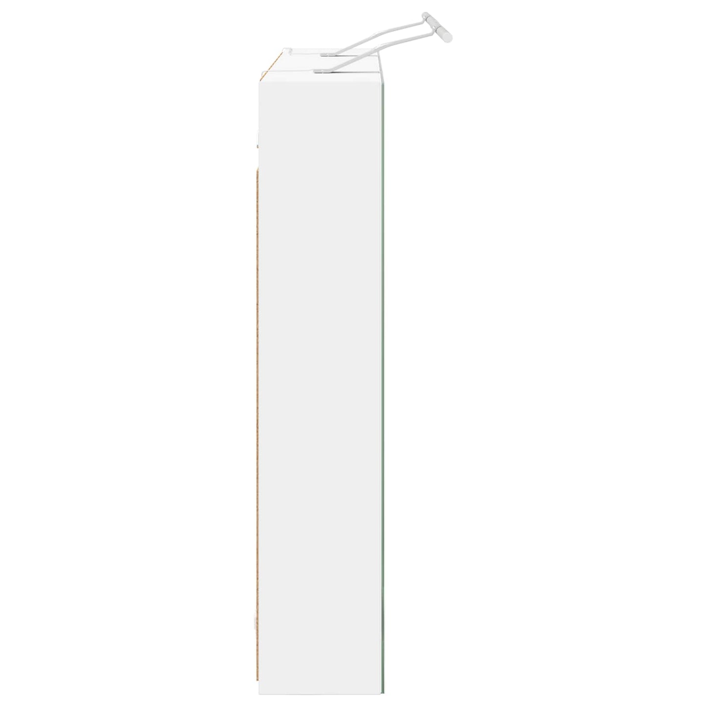 Mobiletto per specchio da bagno Bianco 100 x 14,5 x 70 cm | homemem39