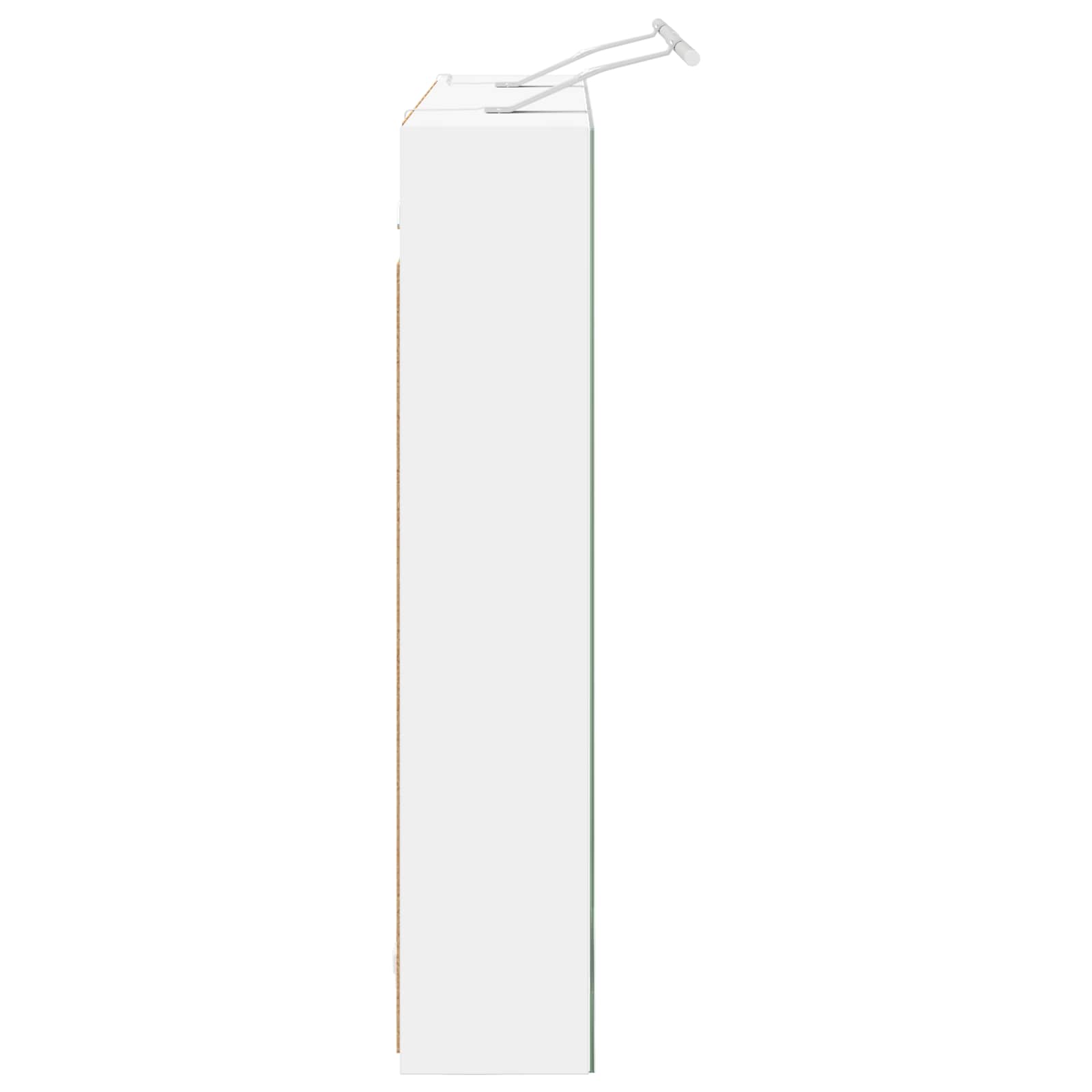 Mobiletto per specchio da bagno Bianco 100 x 14,5 x 70 cm | homemem39