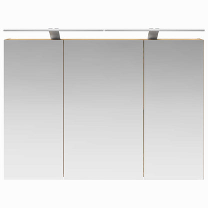 Mobiletto per specchio da bagno con porta Rovere Artigianale | homemem39