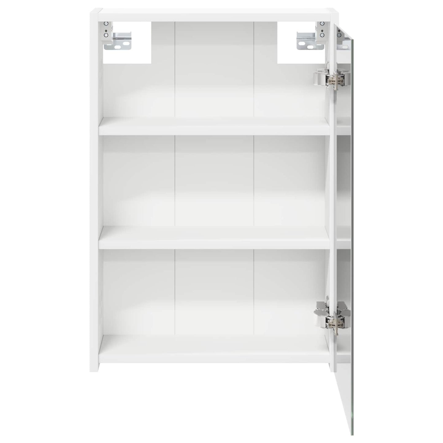 Mobiletto per specchio da bagno Bianco 43 x 16 x 62.5 cm | homemem39