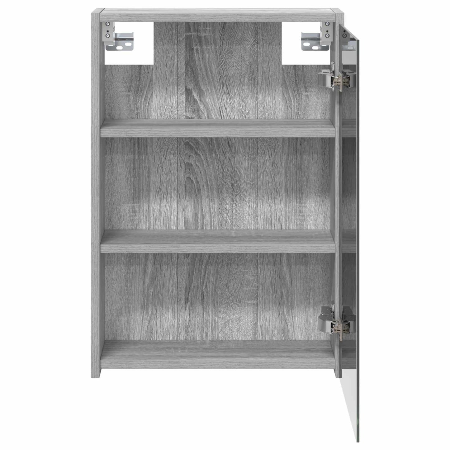 Mobiletto per specchio da bagno Grigio Sonoma 43 x 16 x 62.5 cm | homemem39