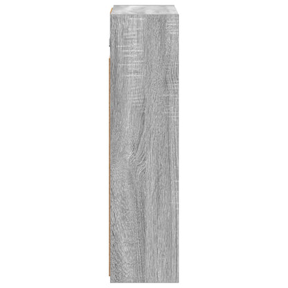 Mobiletto per specchio da bagno Grigio Sonoma 43 x 16 x 62.5 cm | homemem39