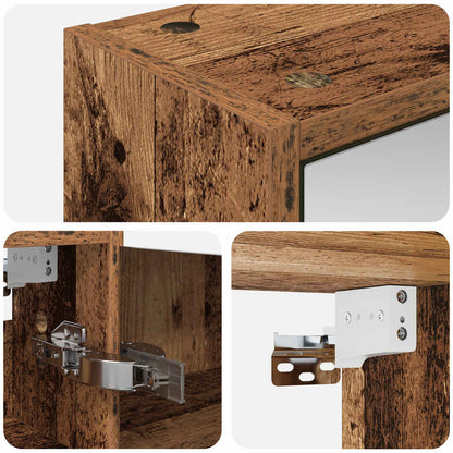 Mobiletto per specchio da bagno Legno vecchio 43 x 16 x 62.5 cm | homemem39