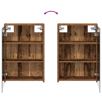 Mobiletto per specchio da bagno Legno vecchio 43 x 16 x 62.5 cm | homemem39