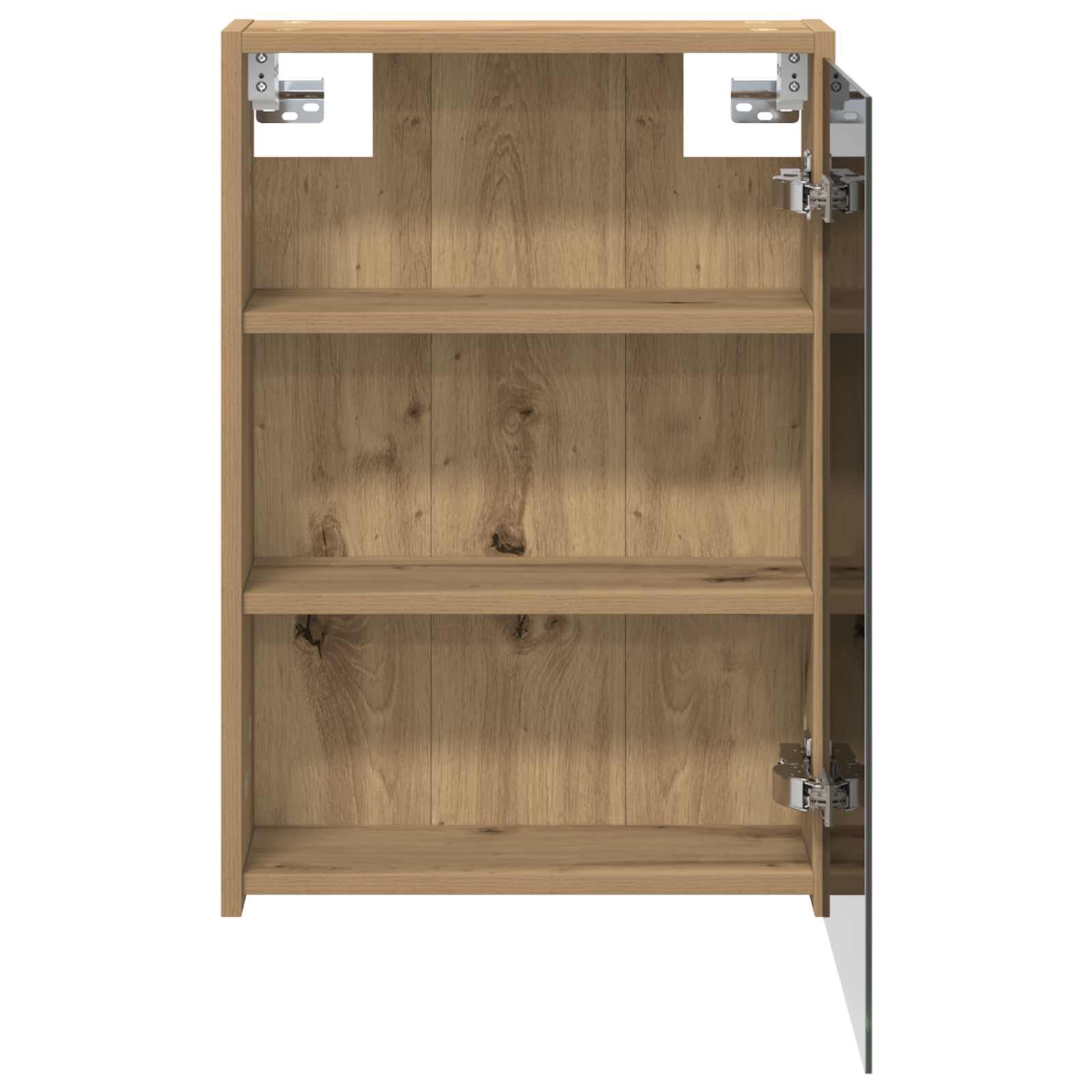 Mobiletto per specchio da bagno con porta Rovere Artigianale | homemem39
