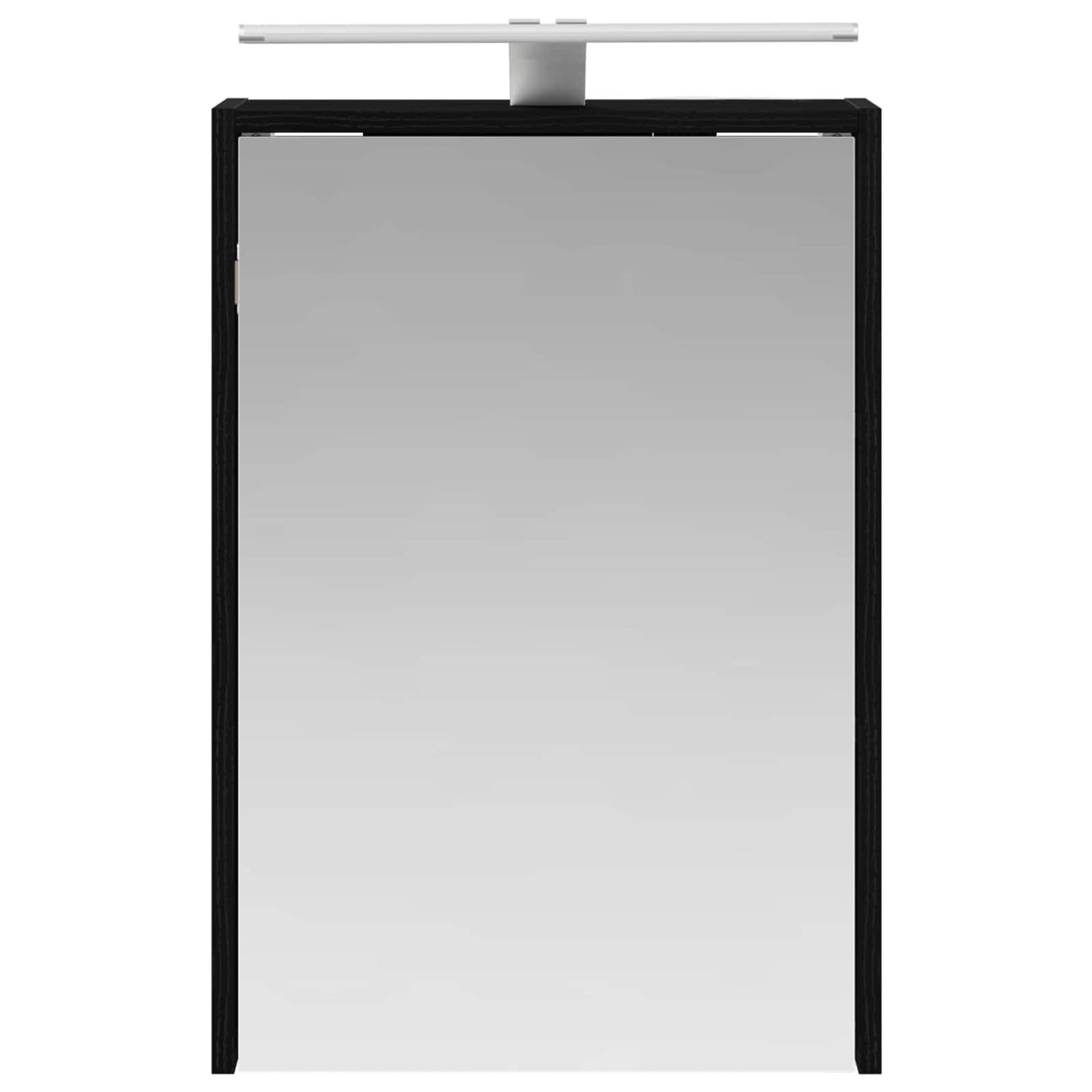 Mobiletto per specchio da bagno Rovere Nero 43 x 16 x 62.5 cm