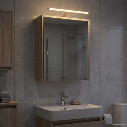 Mobiletto per specchio da bagno Rovere Sonoma 43 x 16 x 62.5 cm
