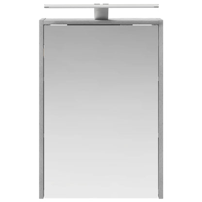 Mobiletto per specchio da bagno Grigio Sonoma 43 x 16 x 62.5 cm | homemem39