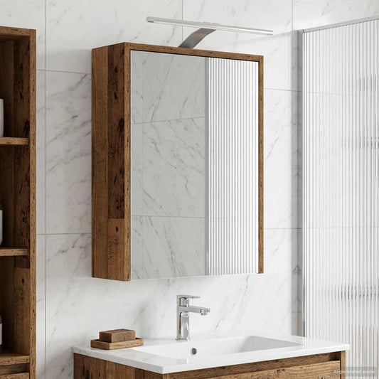 Mobiletto per specchio da bagno Legno vecchio 43 x 16 x 62.5 cm | homemem39