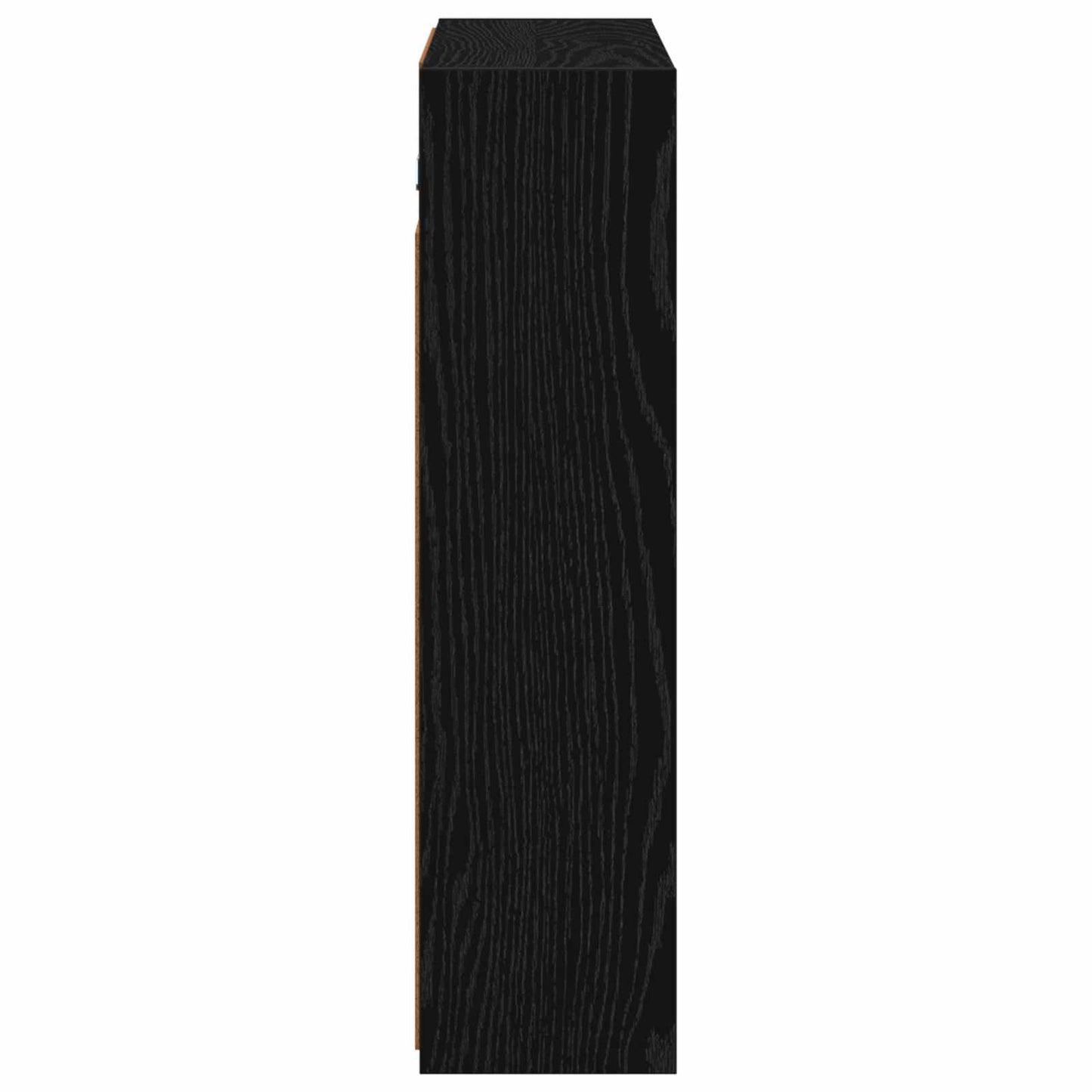 Mobiletto per specchio da bagno Rovere Nero 63,5 x 16 x 62,5 cm | homemem39