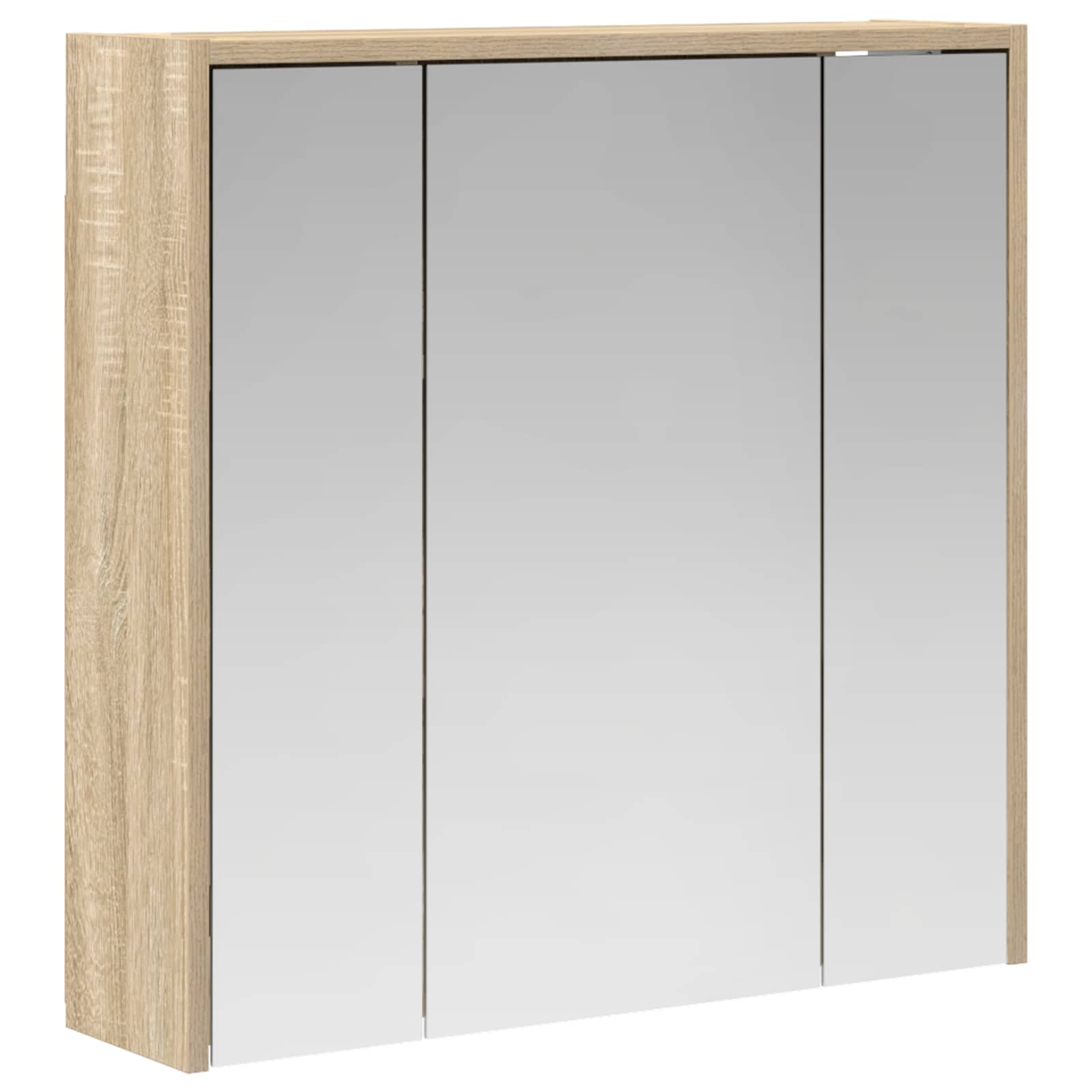 Mobiletto per specchio da bagno Rovere Sonoma | homemem39