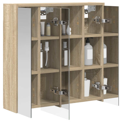 Mobiletto per specchio da bagno Rovere Sonoma | homemem39