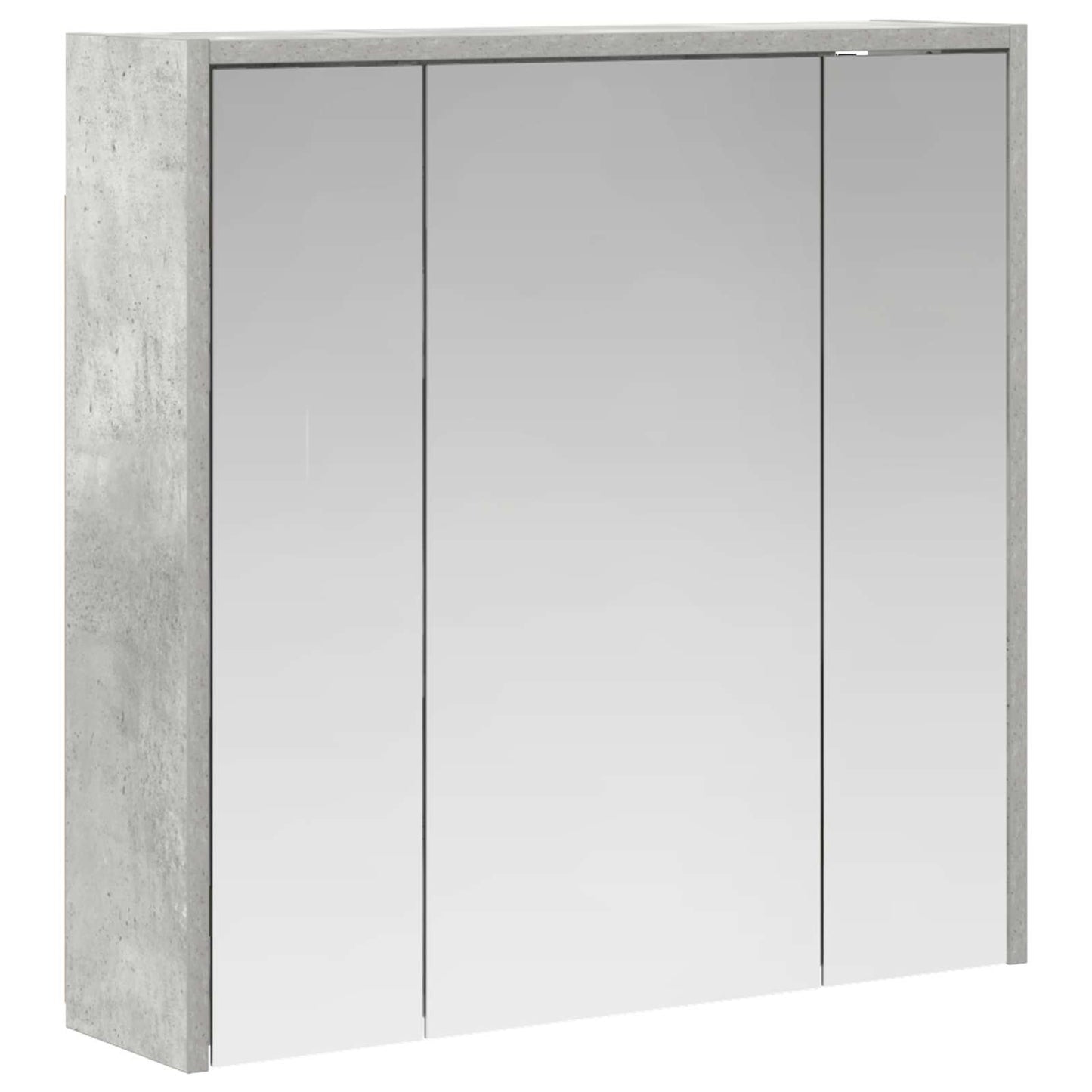 Mobiletto per specchio da bagno Grigio cemento | homemem39