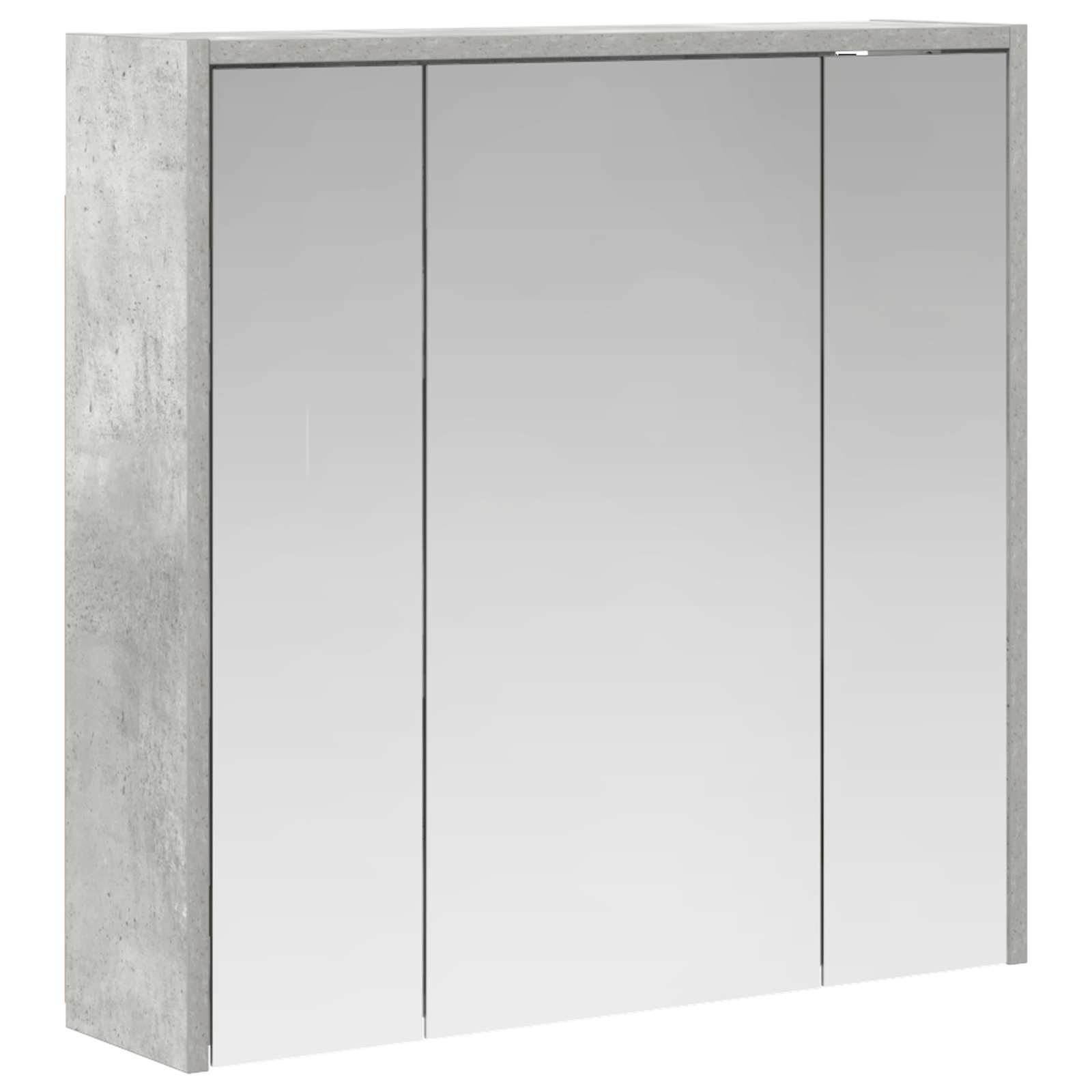 Mobiletto per specchio da bagno Grigio cemento | homemem39