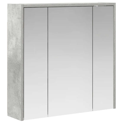 Mobiletto per specchio da bagno Grigio cemento | homemem39