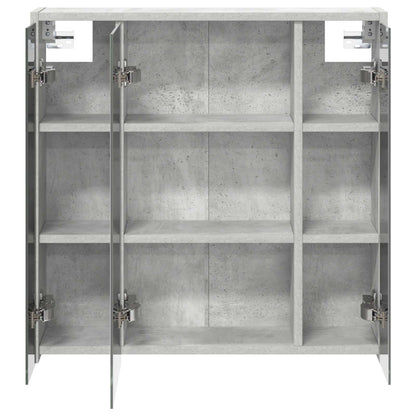 Mobiletto per specchio da bagno Grigio cemento | homemem39