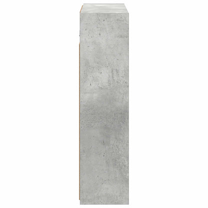 Mobiletto per specchio da bagno Grigio cemento | homemem39