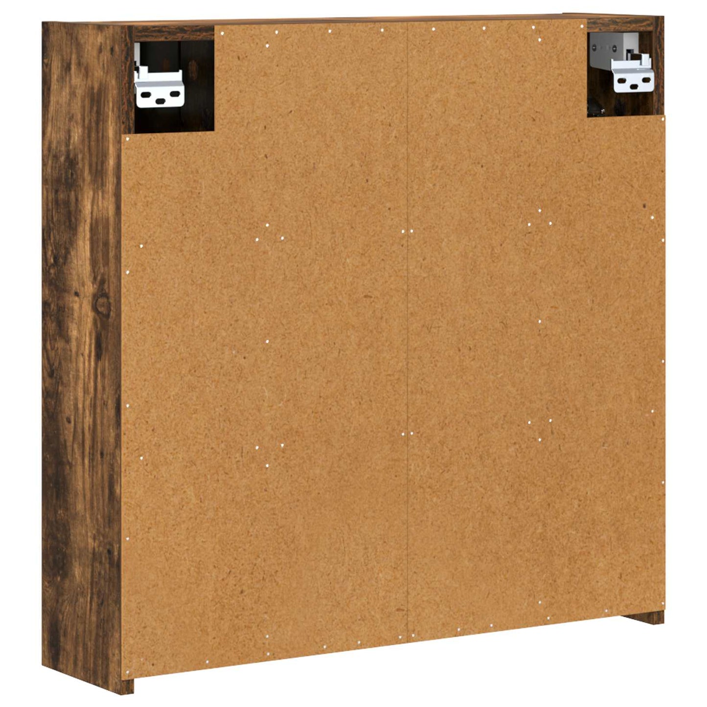 Mobiletto per specchio da bagno Rovere fumé 63,5 x 16 x 62,5 cm | homemem39