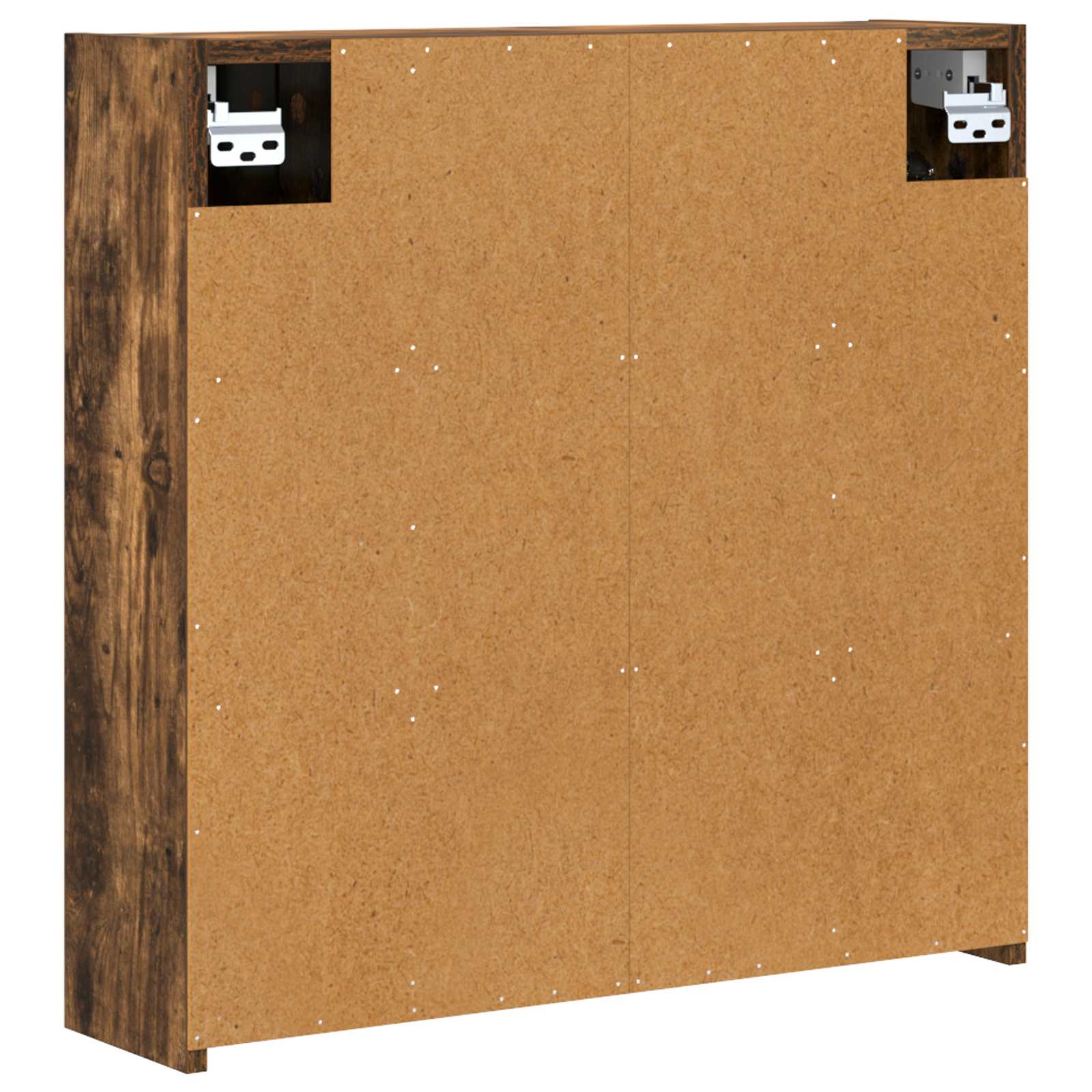 Mobiletto per specchio da bagno Rovere fumé 63,5 x 16 x 62,5 cm | homemem39