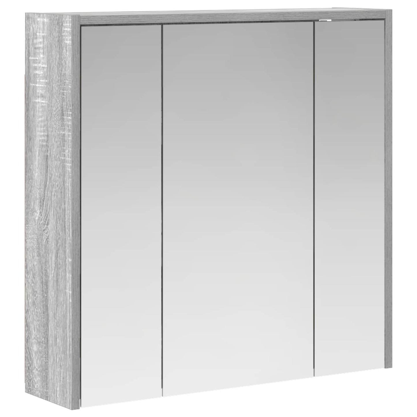 Mobiletto per specchio da bagno Grigio Sonoma | homemem39