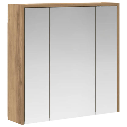 Mobiletto per specchio da bagno Rovere Artigianale | homemem39