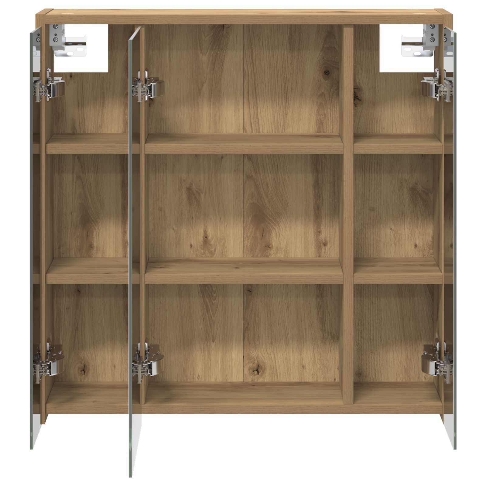 Mobiletto per specchio da bagno Rovere Artigianale | homemem39