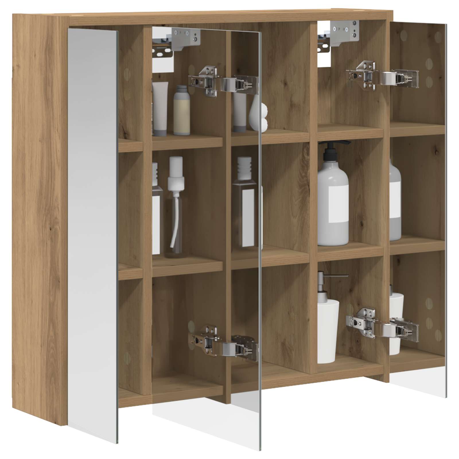 Mobiletto per specchio da bagno Rovere Artigianale | homemem39