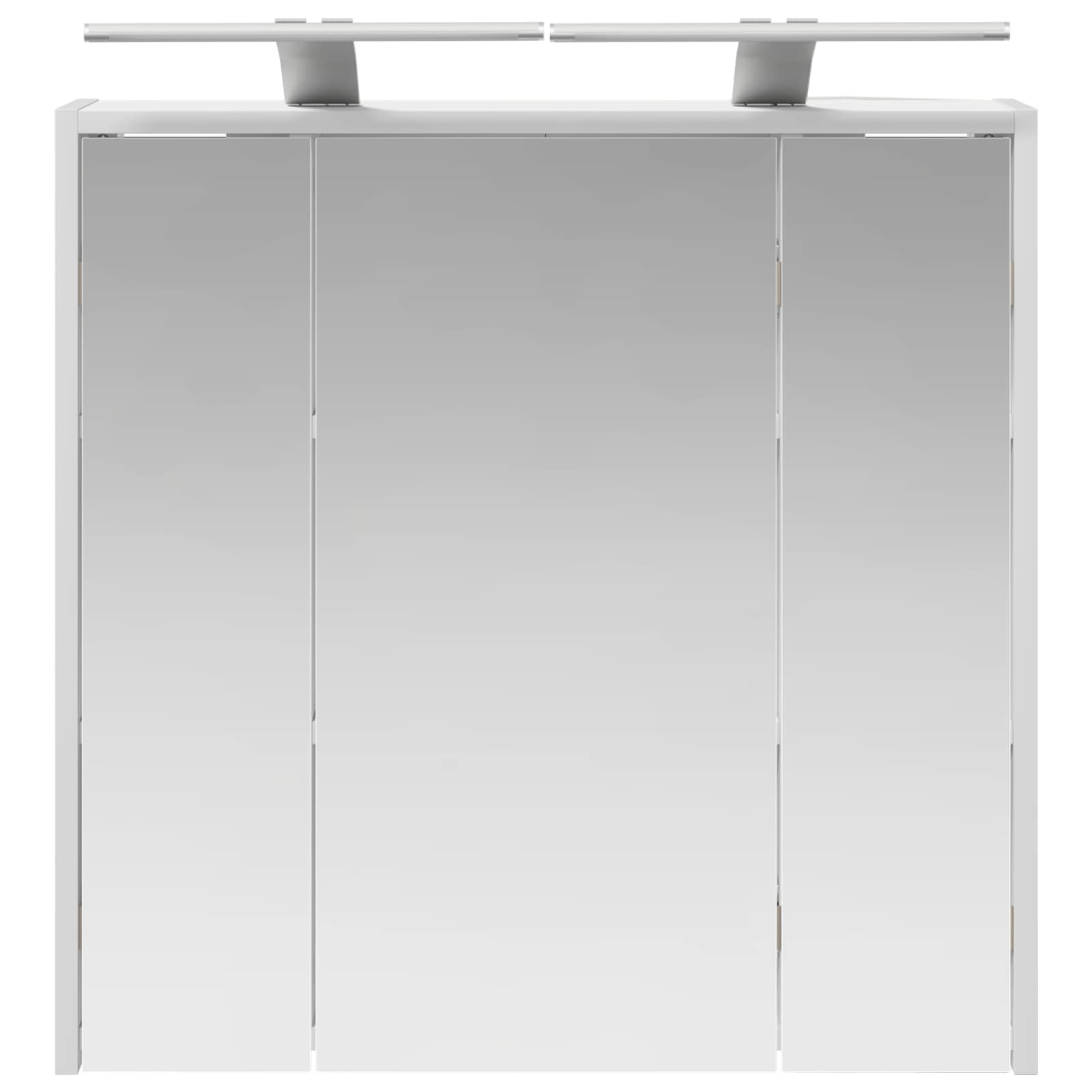 Mobiletto per specchio da bagno Bianco 63,5 x 16 x 62,5 cm | homemem39