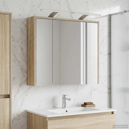 Mobiletto per specchio da bagno Rovere Sonoma | homemem39