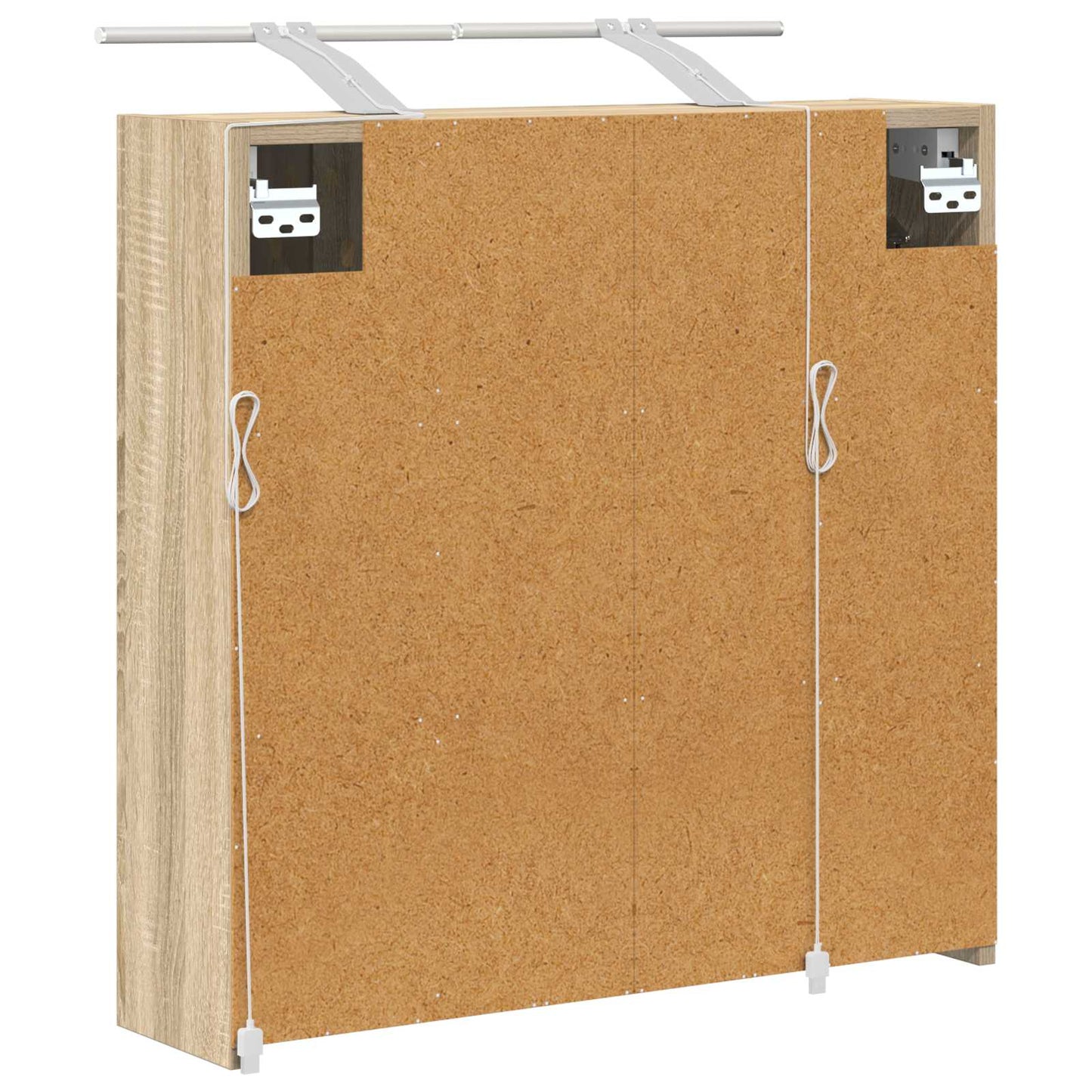 Mobiletto per specchio da bagno Rovere Sonoma | homemem39