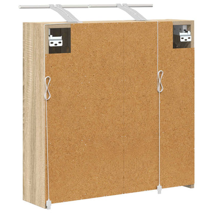Mobiletto per specchio da bagno Rovere Sonoma | homemem39