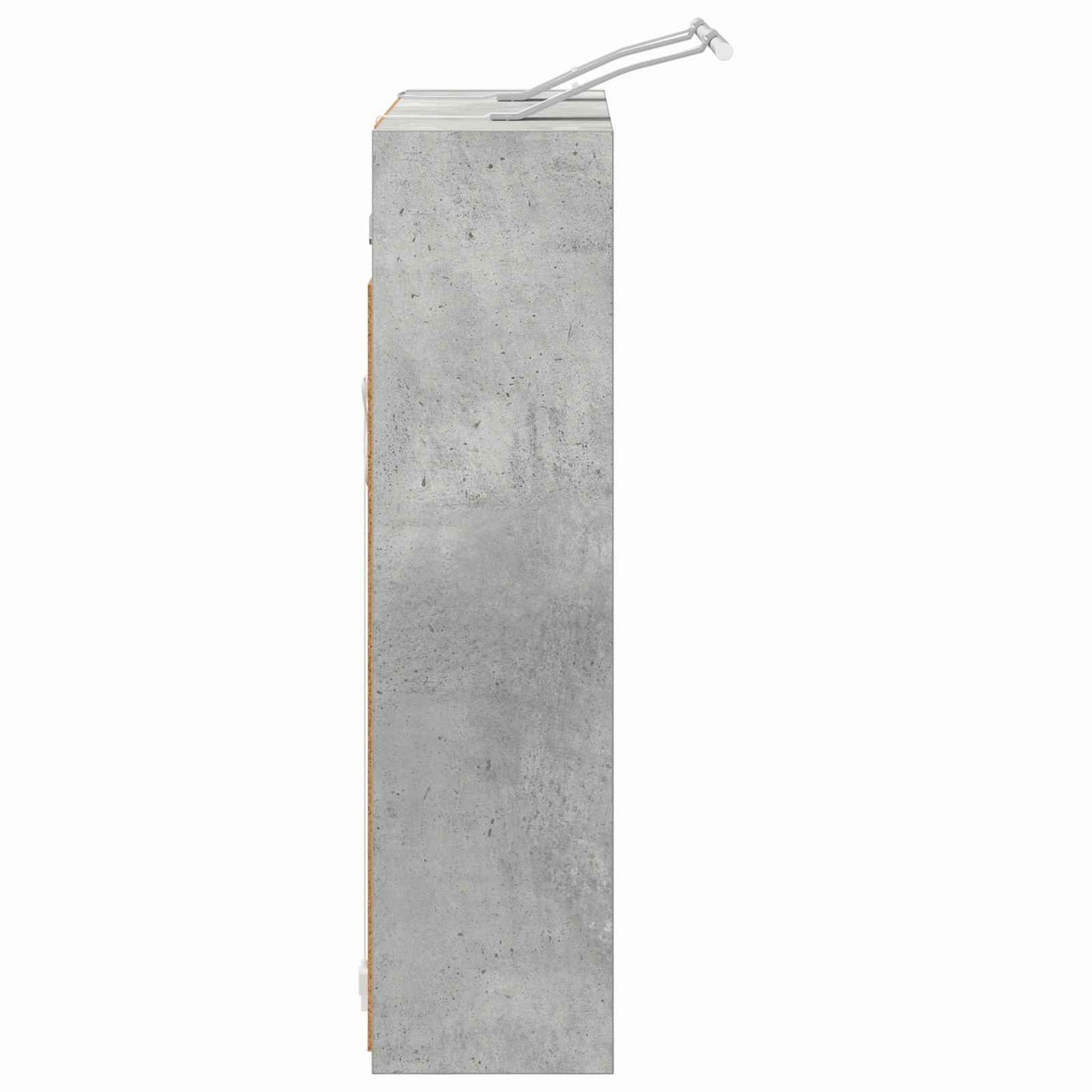 Mobiletto per specchio da bagno Grigio cemento | homemem39