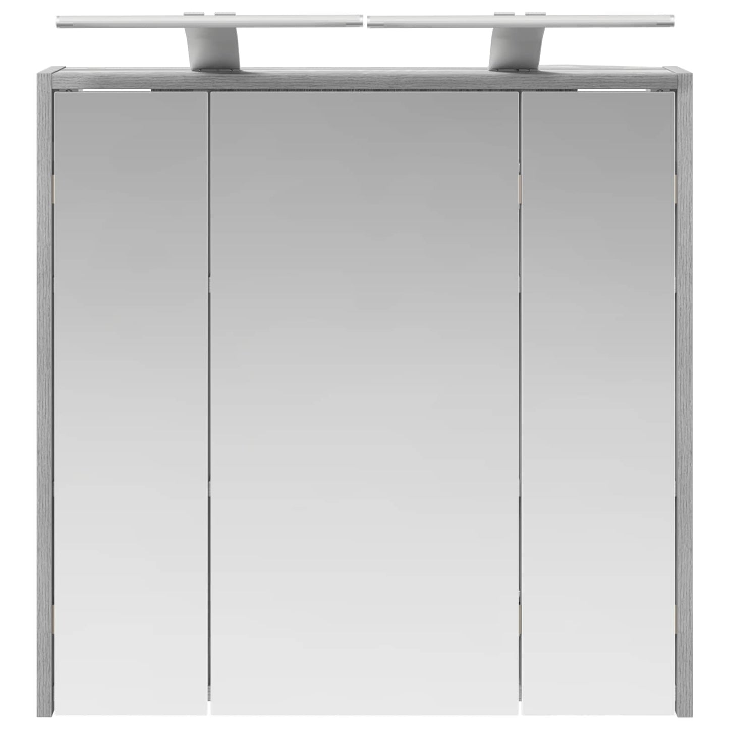 Mobiletto per specchio da bagno Grigio Sonoma | homemem39