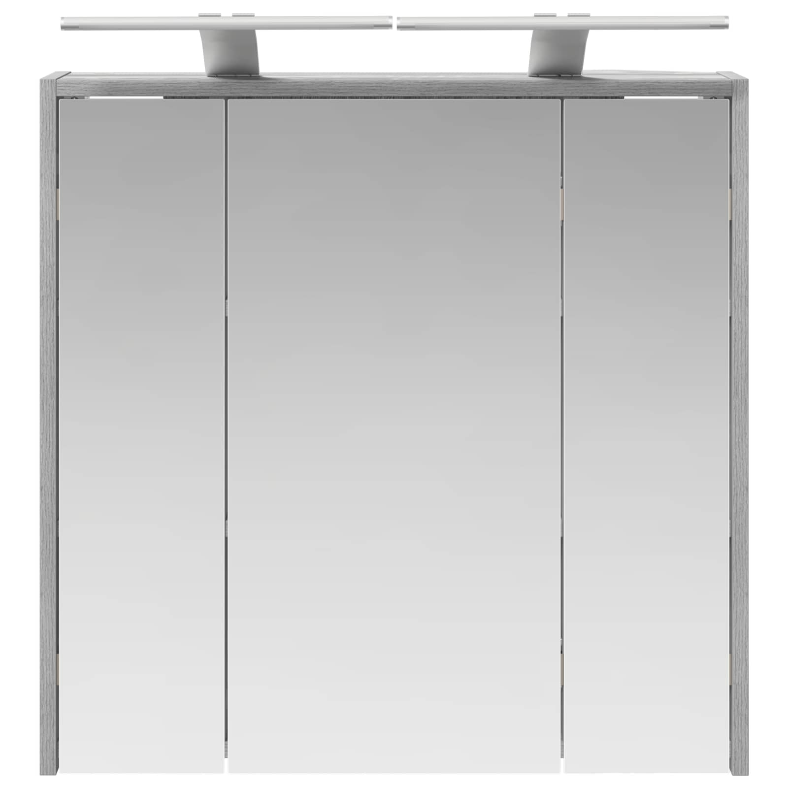 Mobiletto per specchio da bagno Grigio Sonoma | homemem39