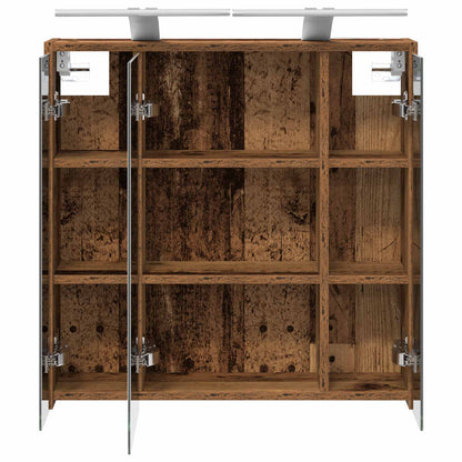 Mobiletto per specchio da bagno Legno vecchio | homemem39