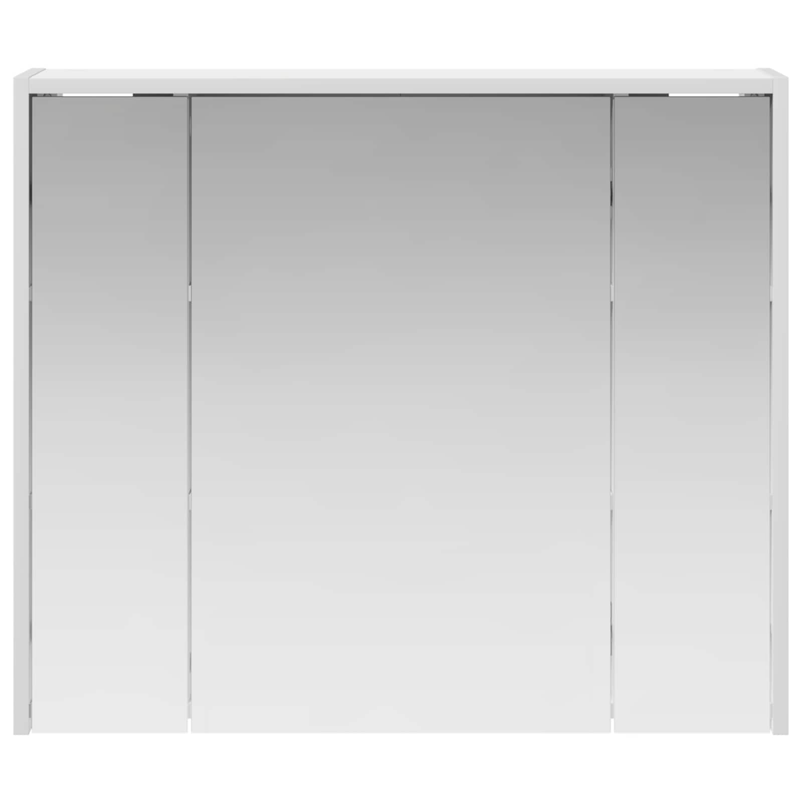 Mobiletto per specchio da bagno Bianco 73,5 x 16 x 62,5 cm | homemem39