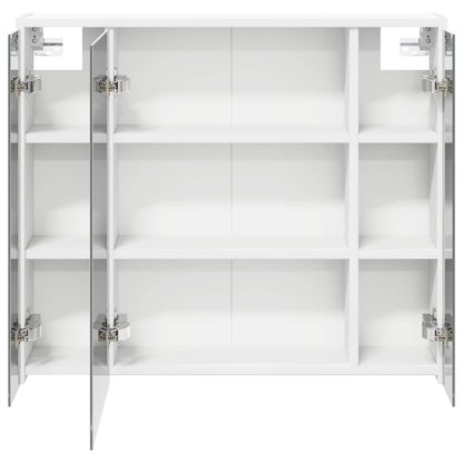 Mobiletto per specchio da bagno Bianco 73,5 x 16 x 62,5 cm | homemem39